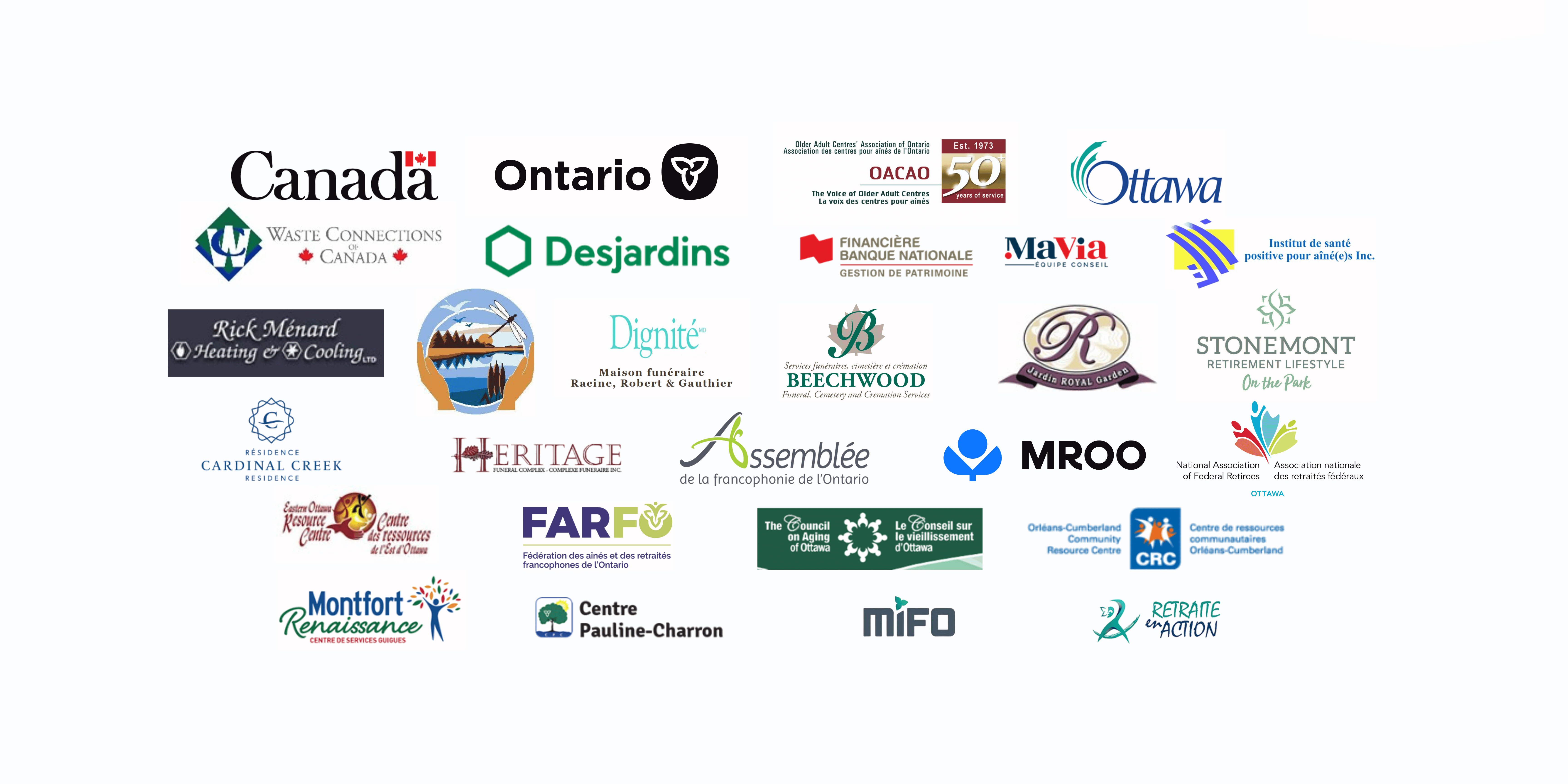 Merci à nos bailleurs de fonds