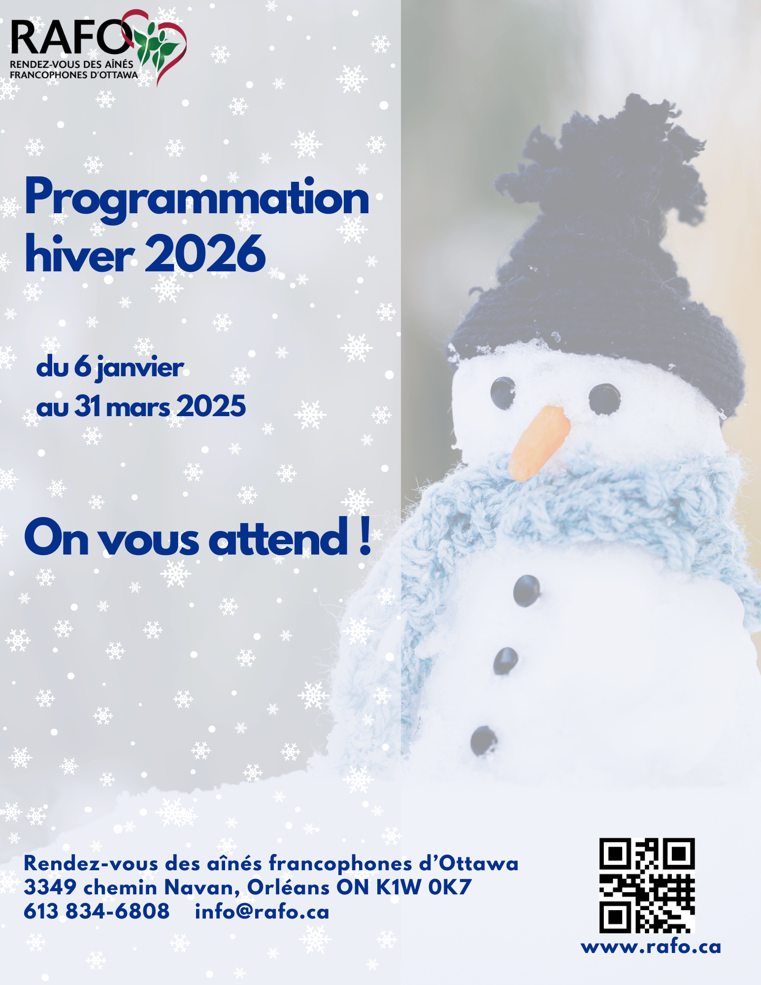 Programmation Hiver 2026